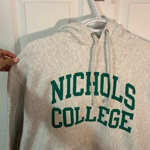 Nichols College Champion Reverse-weave Hoodie